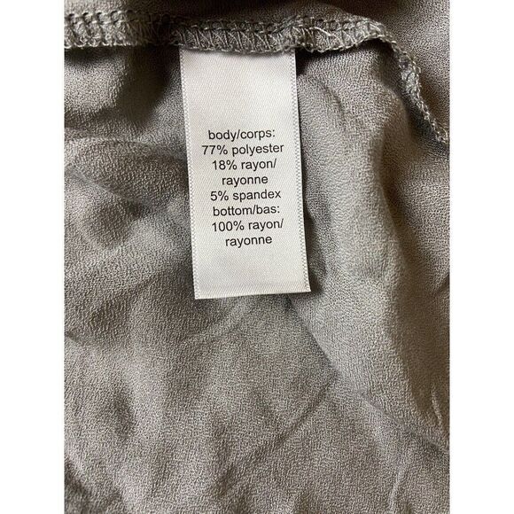 Maurices Gray open knit cardigan with flowy bottom part long sleeve size XXL - Picture 8 of 11